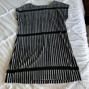 Marimekko for Target Black Stripe Cover Up Size M